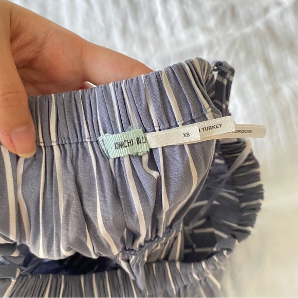 KIMCHI BLUE Blue Striped Crop Tank Top - Picture 5 of 8